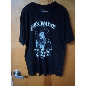 John Wayne Cowboy Large Men's T Shirt